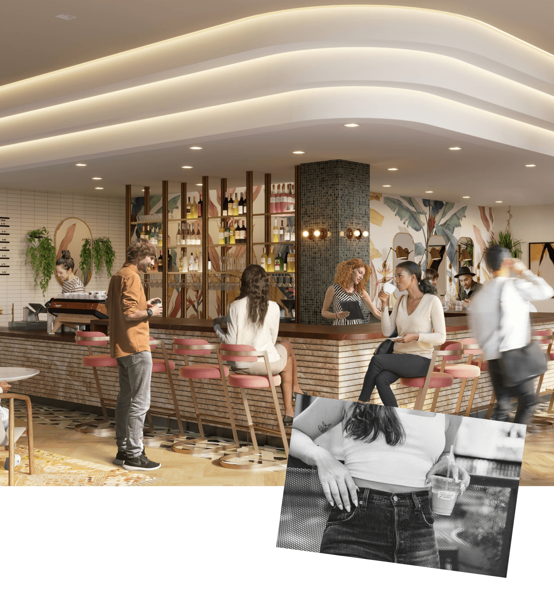 Moontower Phoenix Apartments Amenities Rooftop pool + more