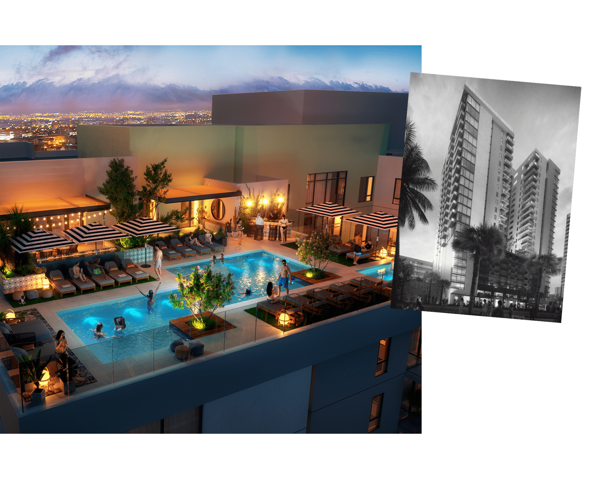 Moontower Phoenix Studio 2 Bedroom Luxury Apartments