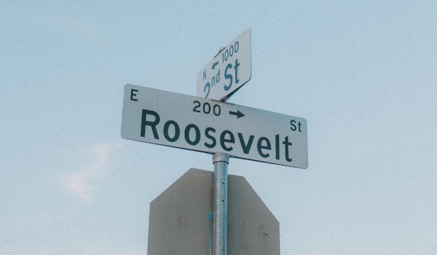 Roosevelt Row Street Sign