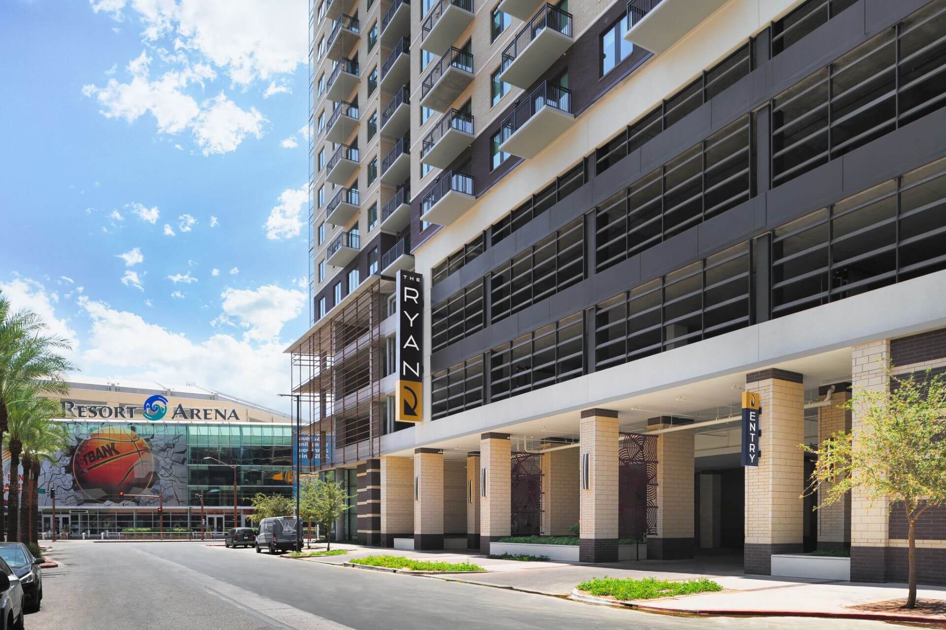 Exterior image of The Ryan Phoenix apartments